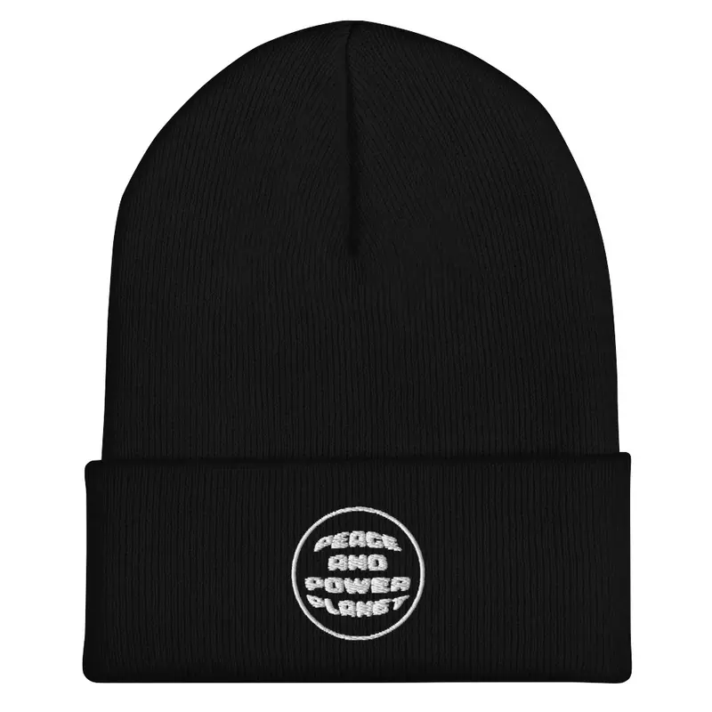 Peace and Power Planet Beanie